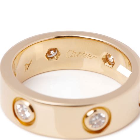 cartier rings used